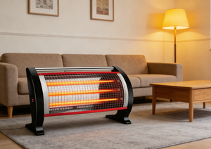 Nouveau radiateur portable <span class=keywords><strong>double</strong></span> face à quartz 2026, 800/1600/2400W, 3 réglages <span class=keywords><strong>de</strong></span> <span class=keywords><strong>chauffage</strong></span>, thermostat réglable, protection contre la surchauffe, 299 - Product Image 2