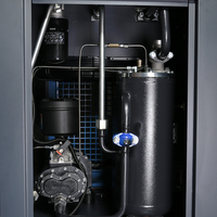 XBW10-50 europe commercial 380v bleu compresseur d'air vis