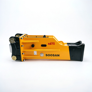 Martillo Hidráulico Silencioso Tipo Caja SOOSAN SB70, Nuevo Modelo con Motor y Motor Principal para Excavadora, Accesorio para Trabajos de Demolición - Product Image 1