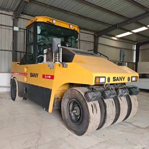 Rodillo Compactador de Segunda Mano Eficiente Sany SPR300C-8s con Neumáticos de Goma, Rodillo Compactador Sany Usado de 30 Toneladas en Oferta, Máquina de Construcción - Product Image 2