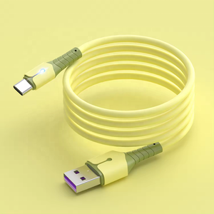 Sản phẩm hot 1m dây sạc điện thoại tái sử dụng USB cable Type-c USB Loại C Cáp sạc nhanh cho <span class=keywords><strong>Android</strong></span> Bộ sạc điện thoại Adapter - Product Image 1