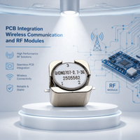 Circulateur RF SMT 3 ports 1,3-4,2 GHz à faible perte d'insertion (0,3 dB) et isolation élevée pour modules PA, radars et systèmes RF