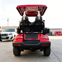 Carrito de Golf Eléctrico de 4/2 Plazas Homologado para Circular por la Calle |   Carrito de Golf Todoterreno 4x4 con Certificación EEC CE para Complejos Turísticos/Barrios