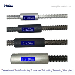 Barra roscada izquierda <span class=keywords><strong>Gr500</strong></span> y anclajes de hilo como anclaje de tierra para excavaciones - Product Image 4