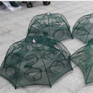 Cheap 6/8/10 Holes Umbrella Type Fish Shrimp Crab <strong>Lobster</strong> Trap <strong>Pots</strong> <strong>for</strong> <strong>Sale</strong> - Product Image 5