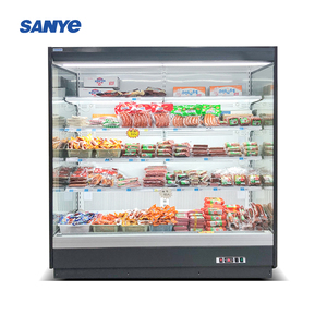 Réfrigérateur Commercial à Vitrine Ouverte pour Supermarché, Vente Directe Usine, Réfrigération par Air à Température Unique - Product Image 4