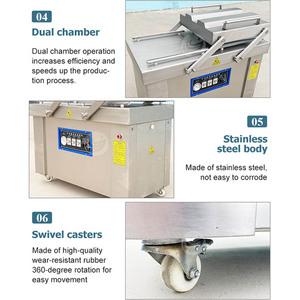 ORME Auto Things SUS304 Empaquetador de alimentos Paquete de carne Apple Pie Máquina de envasado al vacío para <span class=keywords><strong>levadura</strong></span> seca instantánea - Product Image 3