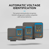 Contrôleur de charge solaire intelligent MPPT 30A 12/24V pour système solaire, prise en charge de la personnalisation OEM ODM et vente directe d'usine