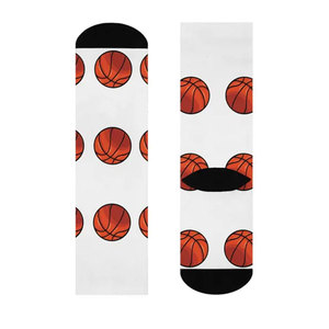 Calcetines deportivos de baloncesto personalizados al por mayor, calcetines atléticos hasta la rodilla para entrenamiento, correr, fitness y actividades de equipo. - Product Image 6