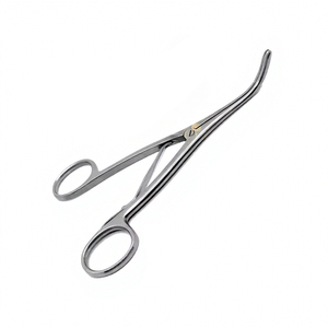 Dilatateur trachéal Trousseau Jackson à 2 branches, 5,5 pouces, en acier inoxydable, instrument chirurgical réutilisable pour les procédures de trachéotomie (Homme) - Product Image 1