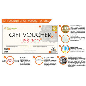 Cheques de Seguridad Personalizados con Impresión en Blanco, Cheques Bancarios de Papel Offset, Vales con Número PIN y Logotipo Personalizado para Escribir - Product Image 4