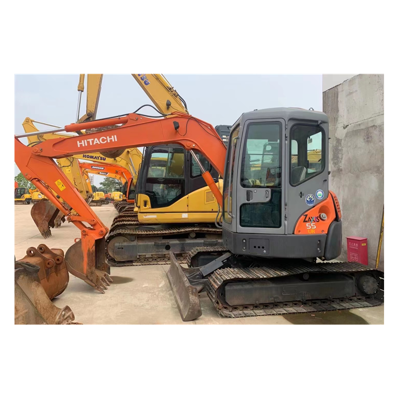 Hitachi ZX55 Used Crawler Excavator - 5.5TON Second Hand Digger