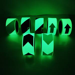 Lichtgevende Trap Tape Langdurige Gloed Lichtgevende Tape Waarschuwing Gloed Tape Voor Buitentrap - Product Image 1