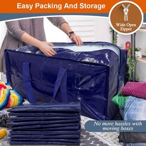 Collapsible Packing <b>Boxes</b> Alternative Heavy Duty <b>Moving</b> Bags for Clothes Bedding and College <b>Moving</b> Supplies - Product Image 4