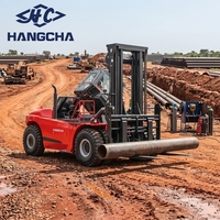 Proveedor Chino de Montacargas Diésel CPCD380-XRH17 de 38-48 Toneladas, 4 Ruedas, Mástil de Dos/Tres Etapas para Contenedores Portuarios