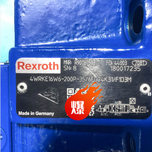 R901167503 4WRKE16W6-200P-3X/6EG24K31/F1D3M วาล์วควบคุมทิศทางแบบสัดส่วน NG16 ควบคุมด้วยระบบไพล็อต 200 ลิตร/นาที 350 บาร์ พร้อม OBE - Product Image 5