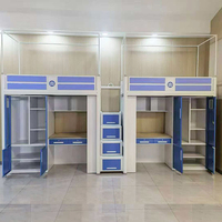 Lit superposé en acier pour écoles, vente en gros, pour adultes, robuste, en métal, réglable, design silencieux, montage facile, pour hôtels et appartements