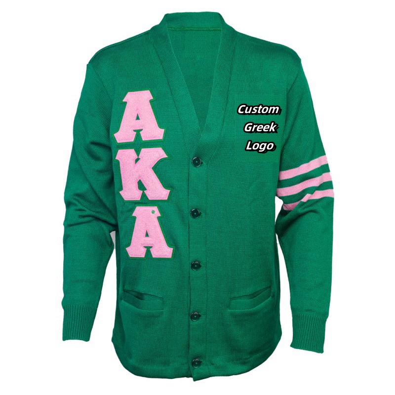 Apparel Aka Sweater Jacket Custom Greek Sweaters High Quality