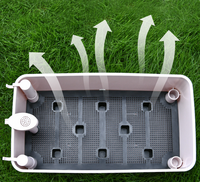 Kit de Jardinage Vertical d'Intérieur 3 Couches de Haute Qualité pour Micro-légumes, Légumes, Fruits, Herbes – Pot Auto-Arrosant pour Plantes d'Intérieur