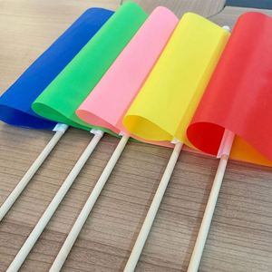 Drapeaux à main personnalisés pas chers pour les écoles et les enfants, drapeaux rectangulaires promotionnels à agiter pour les événements - Product Image 2