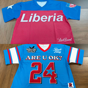 Kaos Jersey Wanita Estetik Model Crop untuk Sepak Bola, Bahan Mesh Tebal Vintage, Seragam Sorak-Sorai, Custom Blockette Core Tee - Product Image 3