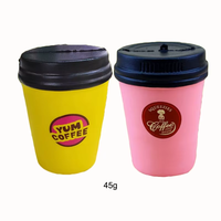 Nouveau jouet anti-stress en mousse PU à simulation de dessin animé de fast-food, à rebond lent, à presser, cadeau artisanal