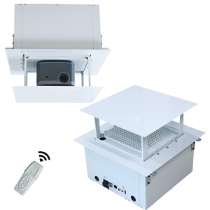 Máy Chiếu Thả Trần Điều Khiển Từ Xa, Máy Chiếu Điện Gắn Trần Có Động Cơ Giá Đỡ Ống Lồng - Product Image 6