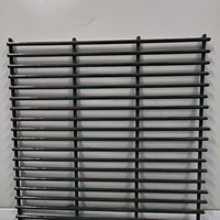 Panneau de clôture de sécurité transparent 358 OEM ODM 2026, galvanisé et thermolaqué sur mesure, pour la protection des infrastructures en Asie