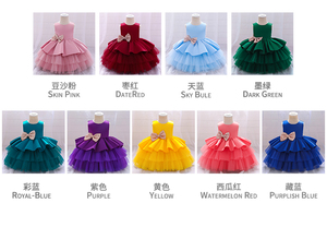 Última Moda en Ropa para Niños, Vestido de Fiesta de Cumpleaños para Niñas, Vestido de Noche para Bebés - Product Image 6