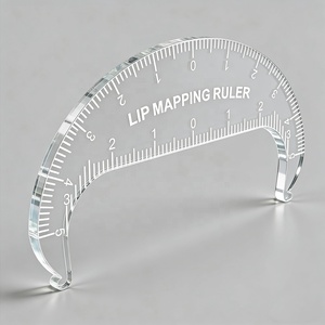 Marcador de labios, regla de <span class=keywords><strong>arco</strong></span>, <span class=keywords><strong>tatuaje</strong></span> PMU, microblading de labios, <span class=keywords><strong>flecha</strong></span>, medición simétrica, posicionamiento, plantillas con forma de líneas - Product Image 6