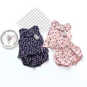 Vêtements de mode pour bébés en gros, combinaison courte d'été pour bébés - Product Image 1