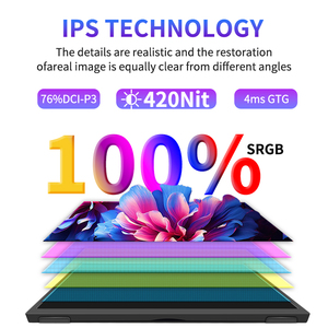 10.5 inch màn hình di động mini FHD siêu mỏng 1280p Hiển thị màn hình di động - Product Image 2