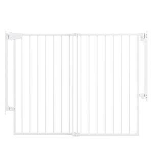 Barrière d'enfant de porte de promenade de bébé en plastique en acier de fermeture automatique pour l'intérieur-pour l'installation facile de toilette d'escalier de <span class=keywords><strong>maison</strong></span>, barrière de bébé - Product Image 1