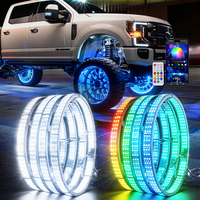 Nuevo Diseño en Oferta, Kit de Luces LED Multicolor para Llantas de 12V, 15/17/19 Pulgadas, 4 Piezas, para Adaptación/Actualización de Todos los Autos