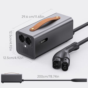 เครื่องชาร์จรถยนต์ไฟฟ้าแบบพกพา Powershare OEM 5000W US <span class=keywords><strong>V2L</strong></span> สำหรับ <span class=keywords><strong>Tesla</strong></span> <span class=keywords><strong>Model</strong></span> 3/<span class=keywords><strong>Y</strong></span>/S/X พร้อมระบบตรวจสอบแบบเรียลไทม์ เหมาะสำหรับการตั้งแคมป์/ใช้ในบ้าน สภาพใหม่ - Product Image 3