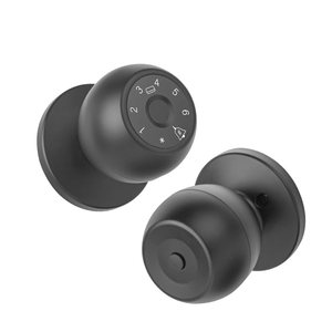 Tuya Wifi nhôm thông minh khóa cửa bóng từ xa núm vân tay mở khóa inteligente khóa cửa hình cầu bóng thông minh khóa - Product Image 3