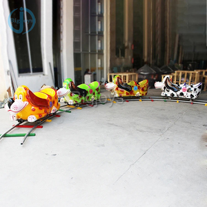 Interesante atractivo <span class=keywords><strong>parque</strong></span> de <span class=keywords><strong>atracciones</strong></span> <span class=keywords><strong>para</strong></span> niños paseos en forma de perro pequeño tren de vía <span class=keywords><strong>para</strong></span> la venta - Product Image 6