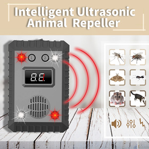 Répulsif à ultrasons 12V-24V 8 LED anti-souris, rats, rongeurs <span class=keywords><strong>et</strong></span> martres pour dessous de capot de <span class=keywords><strong>voiture</strong></span> - Product Image 3