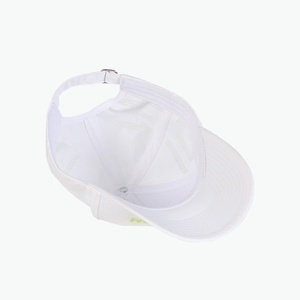 Casquette de baseball blanche personnalisée à 6 panneaux, séchage rapide, maille respirante, casquette de sport - Product Image 5