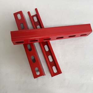 Padrão De Vendas Diretas Da Fábrica Pulverizado C Canal Aço Unistrut Cinta Sísmica Anti-Corrosão para Construção De Aço Inoxidável - Product Image 4