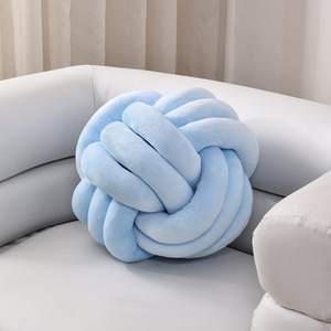 27cm Handmade Cushions for Bedroom Sofa Couch Soft Home Decorative Throw Pillows Cushion Round Pillow Ball - Product Image 1