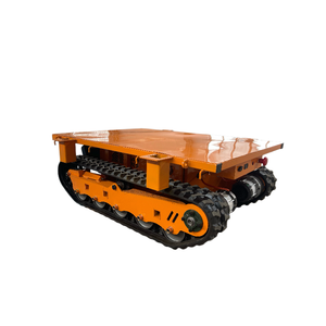 Châssis de véhicule de transport sur chenilles électrique télécommandé, véhicule de manutention sur chenilles, véhicule de transport pour vergers - Product Image 1
