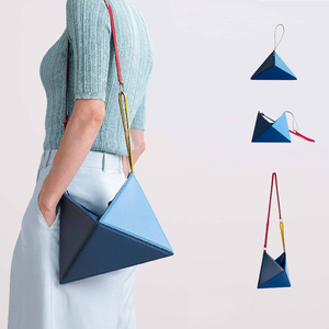 Bolsos <span class=keywords><strong>de</strong></span> Hombro Triangulares Plegables Personalizados para Mujer - Product Image 4
