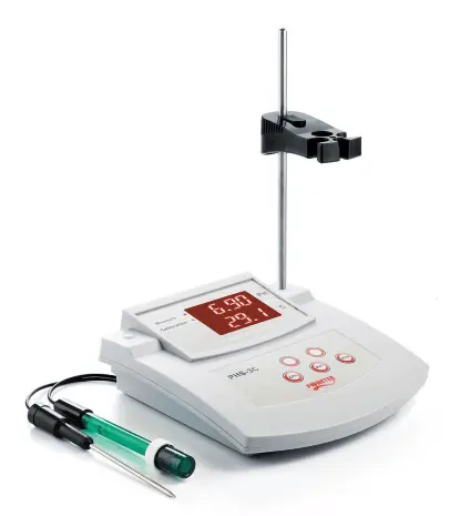 2-in-1 Portable Electronic pH Meter Temperature Sensor Bench Top Laboratory Digital Water Quality Tester OEM ODM Customization