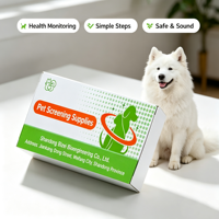 Bandelette de test rapide CAV Ag vétérinaire, Kit de détection de l'adenovirus canin pour chiens, Cassette de test de maladies des animaux de compagnie compatible OEM