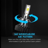 Para sistemas de iluminación automática Infitary, venta al por mayor, bombillas de faros LED H1 H3 H11 H4 H7, luz antiniebla 9005 9006 Canbus, nueva condición para