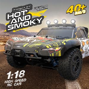 รถบั๊กกี้บังคับวิทยุ 2.4GHz ราคาถูก 4x4 รถแข่งมอนสเตอร์ทรัคไฟฟ้า รุ่นเร็ว 1:18 พร้อมไฟและสาย USB - Product Image 2