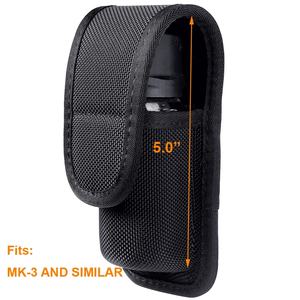 Gegoten Oc/Foelie Pepperspuitzak Met Bovenste Flap Zwart Verborgen Snap <span class=keywords><strong>Holster</strong></span> Voor Mk3 Oc/<span class=keywords><strong>Mace</strong></span> Veiligheidsproduct - Product Image 3