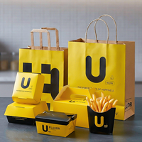 Boîte d'emballage alimentaire à emporter en carton, design gratuit, boîte à sandwich, boîte à hamburger, boîte à burger carrée en kraft personnalisée et imprimée