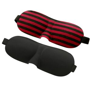 Máscaras de Ojos 3D de Espuma Viscoelástica, Ajustables, Antiluz, para Dormir, de Poliéster y Algodón, con Logotipo Personalizado, para Regalos Promocionales Empresariales, Venta al Por Mayor - Product Image 5